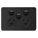 Hager Allure Double Powerpoint With Extra Switch