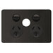 Hager Allure Double Powerpoint With Blank Extra Switch