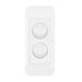 Hager Allure 2 Gang Architrave Switch
