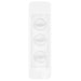 Hager Allure 3 Gang Architrave Switch