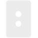 Hager Allure 2 Gang Switch Plate