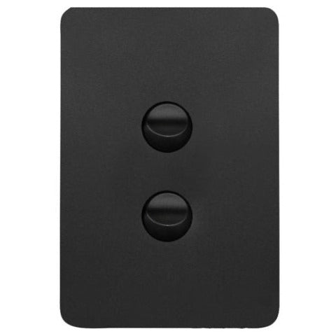 Hager Allure 2 Gang Switch