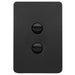 Hager Allure 2 Gang Switch