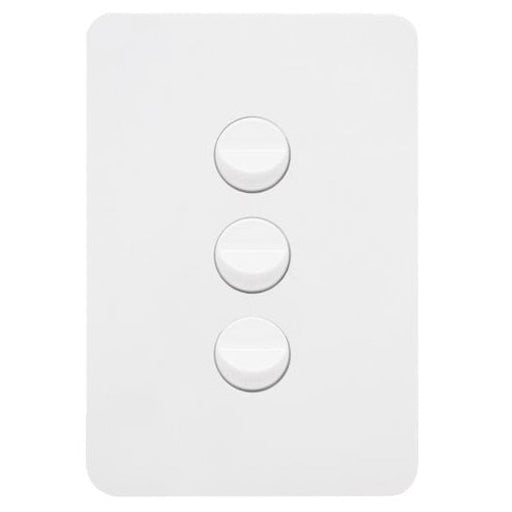 Hager Allure 3 Gang Switch