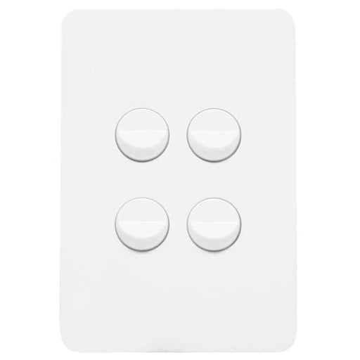 Hager Allure 4 Gang Switch