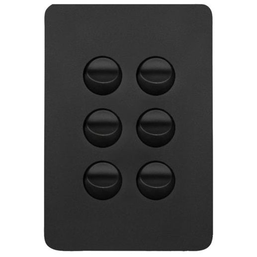 Hager Allure 6 Gang Switch