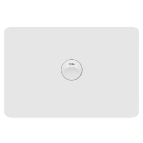 Hager Allure 1 Gang IP44 Horizontal Switch
