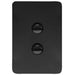 Hager Allure 2 Gang IP44 Vertical Switch