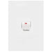 Hager Finesse Single Oven/Cooker Switch Vertical