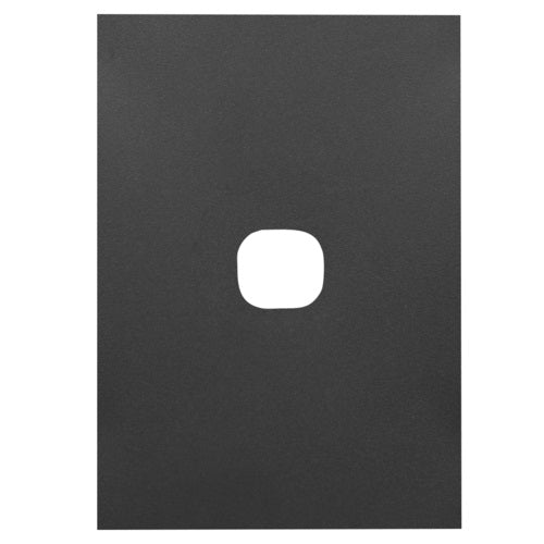 Hager Finesse 1 Gang Hybrid Cover Plate Only