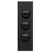 Hager Finesse 3 Gang Architrave Switch