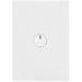 Hager Finesse 1 Gang Push Button Switch