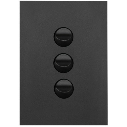 Hager Finesse 3 Gang Switch