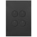 Hager Finesse 4 Gang Push Button Switch