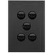 Hager Finesse 5 Gang Switch