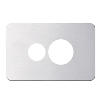 Hager Silhouette Single Power Point - Cover Only
