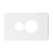 Hager Silhouette Single Power Point - Cover Only
