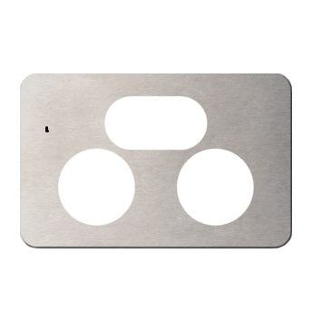 Hager Silhouette Double Power Point - Cover Only