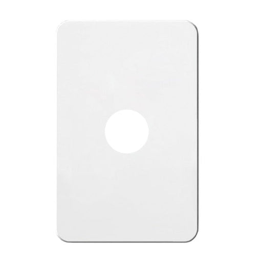 Hager Silhouette 1 Gang Switch Plate - Skin Only