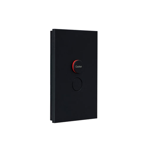 clipsal saturn zen switch cooker d pole 32a 415v black