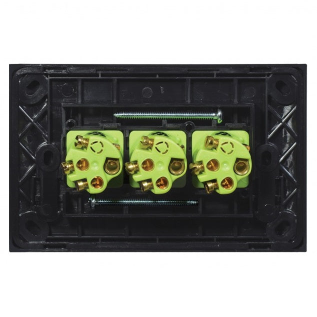 Clouded Leopard 3 Gang Complete Horizontal Switch