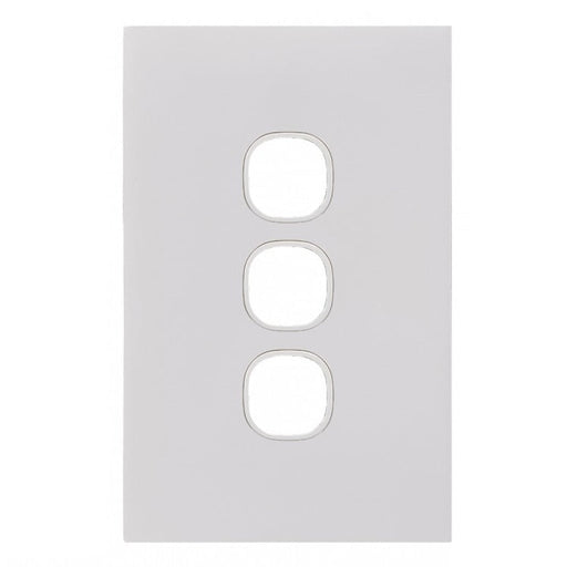 Clouded Leopard 3 Gang Grid & Plate Switch Only