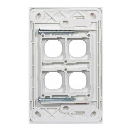 Clouded Leopard 4 Gang Grid & Plate Switch Only