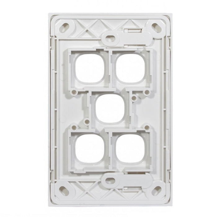 Clouded Leopard 5 Gang Grid & Plate Switch Only