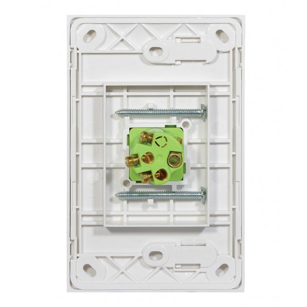 Clouded Leopard Single Gang Complete Vertical Switch
