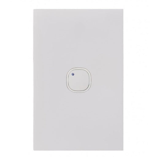 Clouded Leopard Single Gang Push Button Complete Vertical Switch