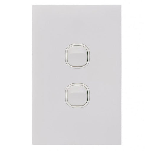 Clouded Leopard 2 Gang Complete Vertical Switch