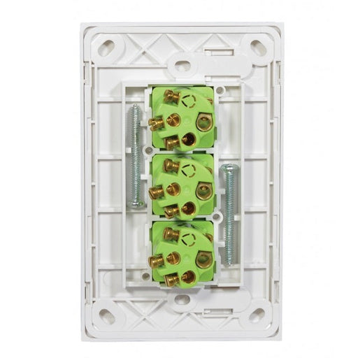 Clouded Leopard 3 Gang Complete Vertical Switch