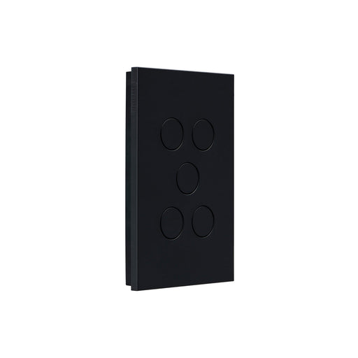 clipsal saturn zen switch 5g pb 250v 16ax 20a led black