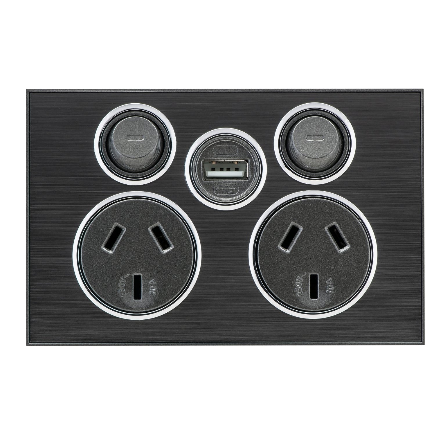 Universal Powerpoint Plug USB Powerpoints | USB Outlets | Type A & C Powerpoint | USB GPO ...
