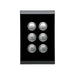 clipsal saturn series switch 6 gang pb led 4066pbl eb