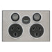 clipsal saturn series socket dgpo 10a 250v usb charger 4025usbc hs