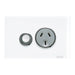 clipsal saturn series switched socket single 10a 4015 pw