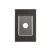 clipsal saturn series grid and plate assembly 1 gang 4031vh hb