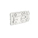 clipsal 3025g single switch socket outlet 10a grid only
