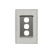 clipsal saturn series grid and plate assembly 3 gang 4033vh hs