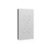 clipsal saturn zen switch 5g pb 250v 16ax 20a led white