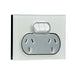 clipsal saturn series switched socket twin extra switch 4025x om