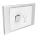 clipsal s3015c sv single socket outlet cover only silver