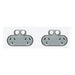 clipsal saturn series switched socket quad 10a 250v 4025h2 pw
