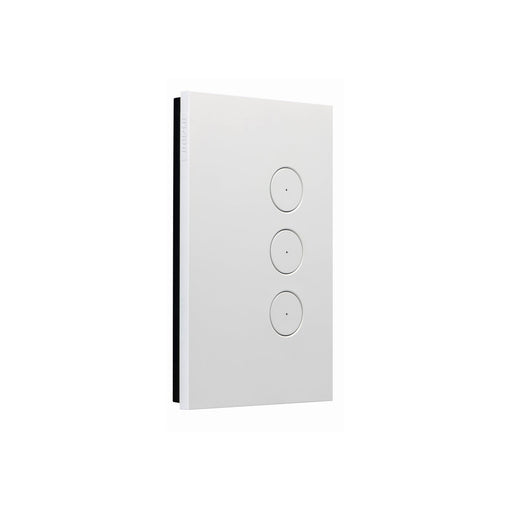 clipsal saturn zen switch 3g pb 250v 16ax 20a led white