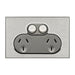 clipsal saturn series switched socket twin 10a 250v 4025 hs