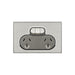 clipsal saturn series switched socket twin extra switch 4025x hs