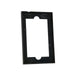 clipsal saturn series mounting surround 1 gang 4000vh1 bk