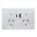 Trader Flat Cat Fully Integrated Type A&C Dual USB Charger Power Point