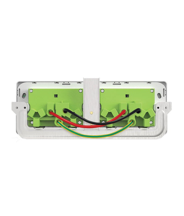 Flat Cat - Power Point Switched 4 Gang 10A Flush Mount with Custom Mounting Bracket